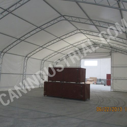 50x100x24 Storage Building (450 GSM Fabric) - Storage Buildings