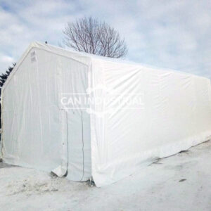 20' x 30' x 15' Storage Building Shelter Double Truss (450 GSM Fabric)