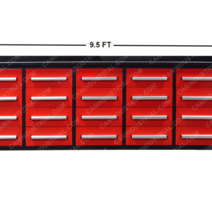10 Feet 20 Drawer Heavy Duty Work Station